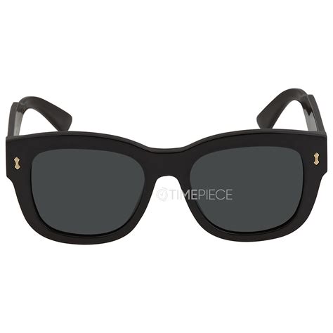 Gucci Smoke Square Men's Sunglasses GG1110S 001 53